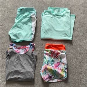 BRAND NEW Girls Athleta Outfits